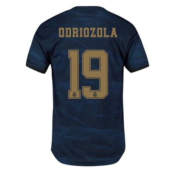 Camiseta Real Madrid NO.19 Odriozola Segunda equipación 2019-2020 Azul